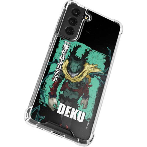My Hero Academia Dark Deku Season 6 Galaxy S21 FE Clear Case